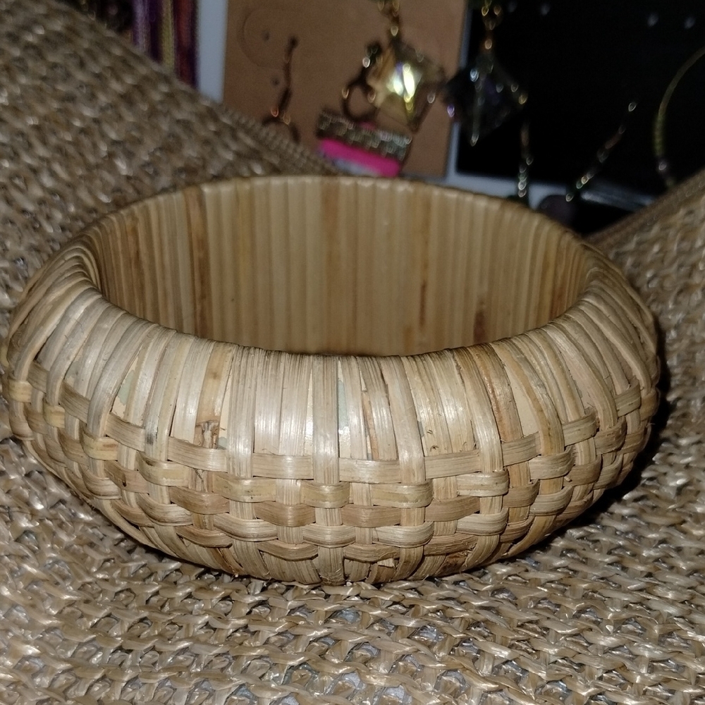 Woven Bamboo Basket